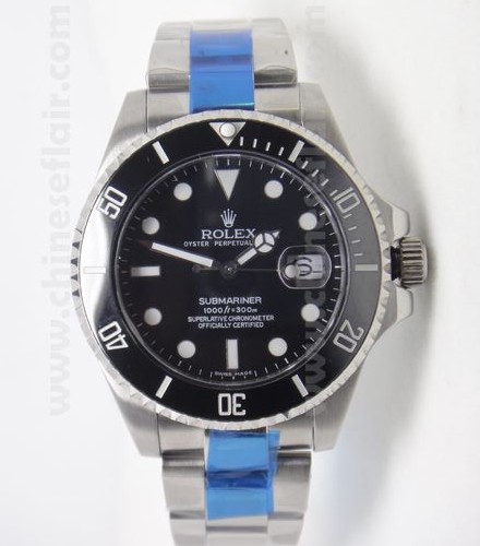 Clone Rolex Submariner Watch: 42mm SS Copy Watch